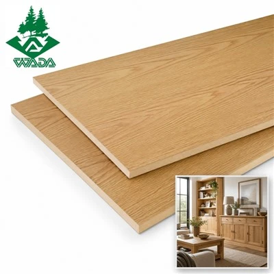 صفائح MDF بقشرة البلوط